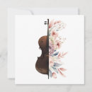 Search for violin cards Flowers