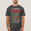 Search for 12 days of christmas tshirts Birthday