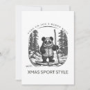Search for funny skiing christmas cards Xmas