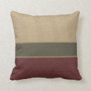 Search for burgundy and tan pillows Pattern