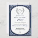 Search for formal graduation announcement cards Elegant modern typography
