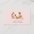 Search for pet sitting business cards Animal