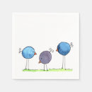 Search for bird napkins Whimsical
