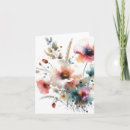Search for blank floral note cards Chic