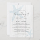 Search for starfish wedding invitations Destination
