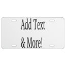 Search for logo license plates Text