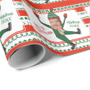 Search for elf wrapping paper Funny