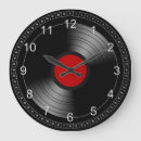 Search for vinyl record clocks Nostalgic