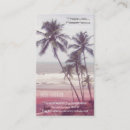 Search for cruise agent business cards Beach