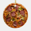 Search for pizza ornaments Pepperoni