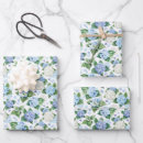 Search for blue hydrangea wrapping paper Flowers