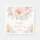 Search for pastel floral napkins Mother to be
