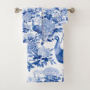 Search for chinoiserie bathroom accessories Blue and white