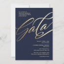 Search for gala night invitations Corporate event