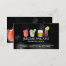 Search for wine bar business cards martini