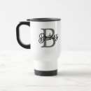 Search for monogram travel mugs Girly