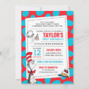 Search for cat in a hat birthday invitations Fun