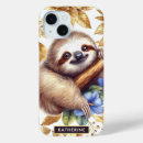 Search for sloth iphone cases Watercolor