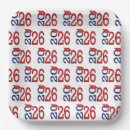 Search for red and blue graduation plates College