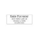 Search for recipient not at this address rubber stamps Cute