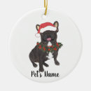 Search for french bulldog ornaments Watercolor