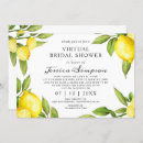 Search for virtual bridal shower invitations Shower by mail