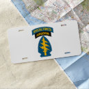 Search for airborne license plates Veteran