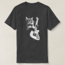 Search for cat playing guitar tshirts Kitty