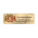 Search for lotus flower return address labels Meditation