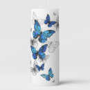 Search for butterfly candles Blue