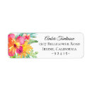Search for beach return address labels Hawaiian