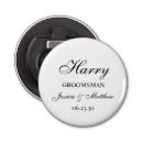 Search for groomsmen bottle openers Black