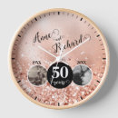 Search for 40th anniversary clocks Typography