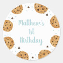 Search for chocolate chip cookie stickers 1st birthday