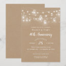 Search for 40th anniversary invitations Rustic