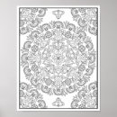 Search for black and white mandala art Adult coloring