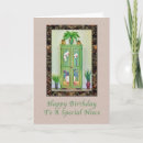 Search for vintage niece birthday cards Floral