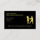 Search for dance business cards Ballroom dancing