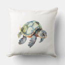 Search for sea turtle pillows Watercolor