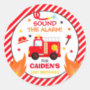 Search for fire stickers Fire truck party