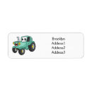 Search for tractor return address labels Equipment