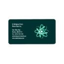 Search for science return address labels Atom
