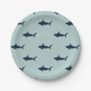 Search for shark paper plates Boy birthday