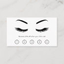 Search for lash loyalty cards Black and white