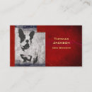 Search for boston terrier business cards puppy