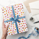Search for pink brown polka dots wrapping paper Cute