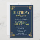 Search for men dinner birthday invitations Elegant