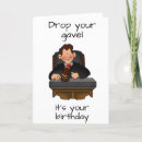 Search for funny lawyer birthday cards Judge