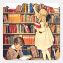 Search for kids library stickers Vintage