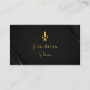 Search for microphone business cards Vlogger
